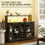 Armoire à vin Farmhouse, armoire à café