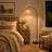 Millerville 70.5" Rattan Arched Floor Lamp-684571043