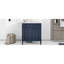 Meuble-lavabo de salle de bain 30 po avec lavabo supérieur, meuble-lavabo moderne avec 2 tiroirs et tiroir basculant, meuble-lavabo simple