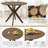2 - Person Trestle Dining Set