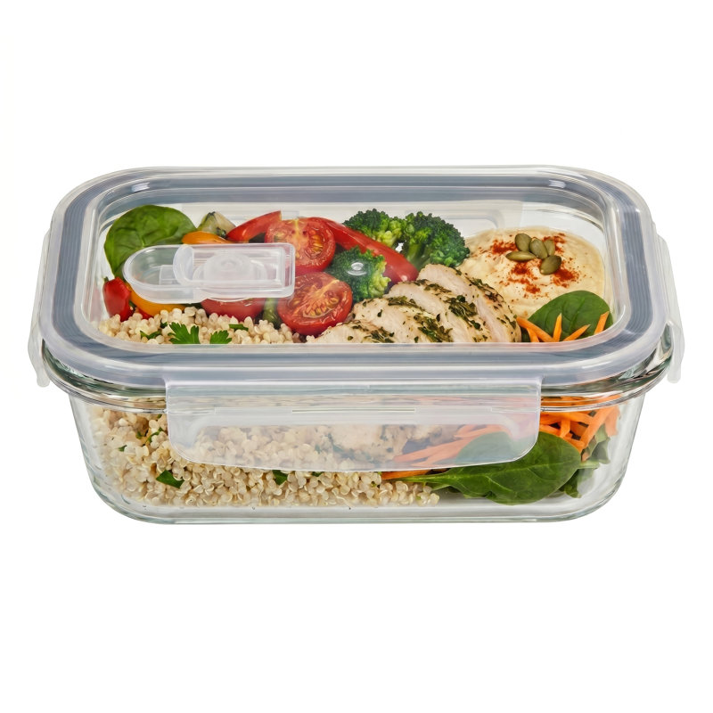  Contenant alimentaire en verre borosilicaté de haute qualité de 640 ml