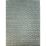 Hand Knotted Area Rug in Glass