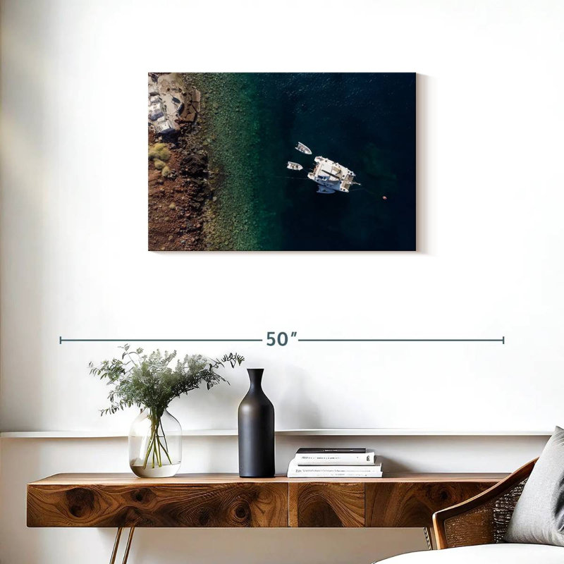 Mehar Catamaran In Fira, 20" H x 30" W