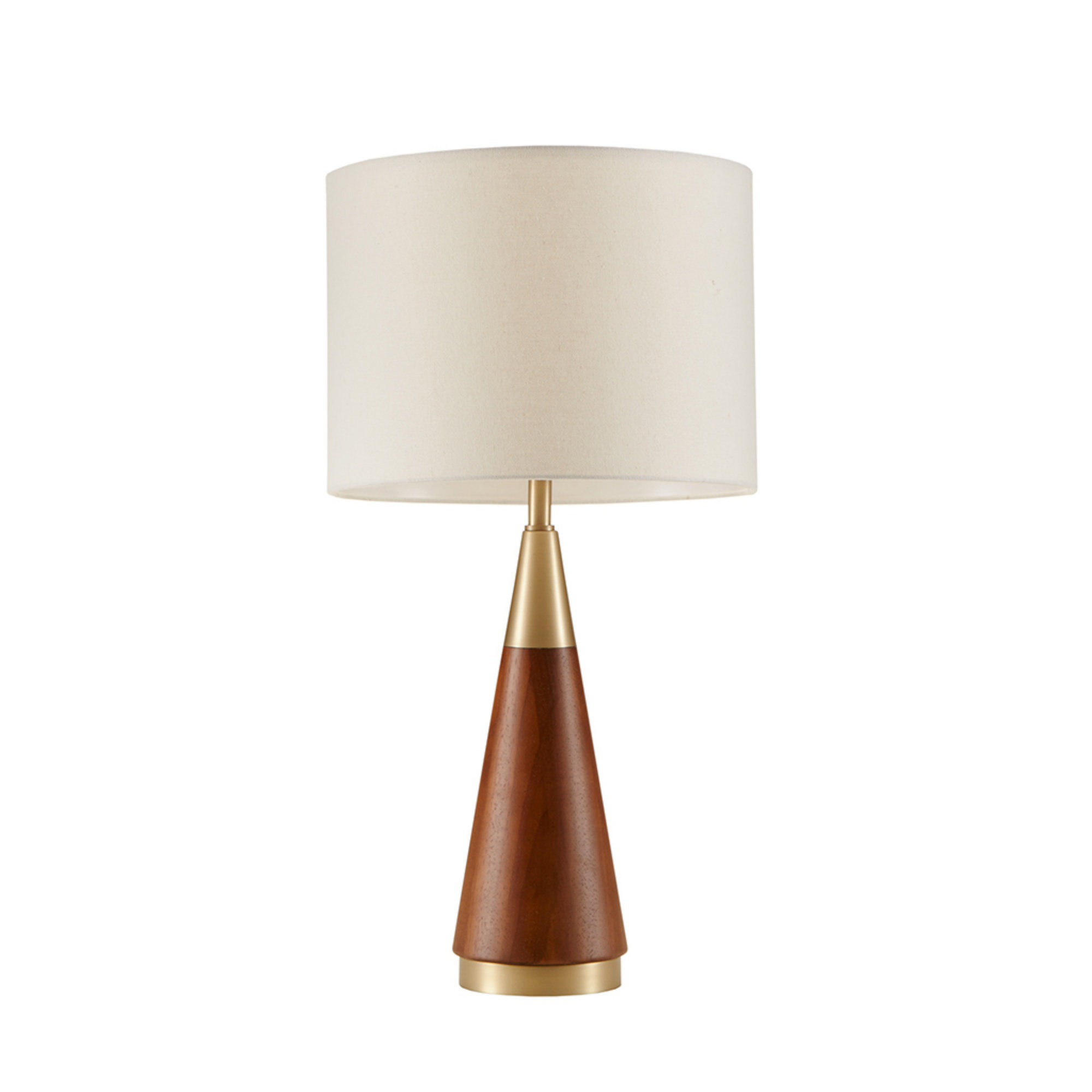 Corrigan Studio® Triangular Table Lamp, On-Off Switch On Socket ...