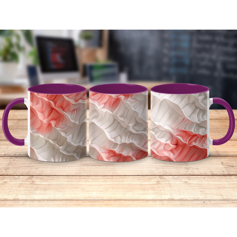 Ceramic Coffee Mug, Purple