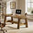 70.47'' Executive Computer Desk, Farmhouse Home Office Desk With Large Tabletop
