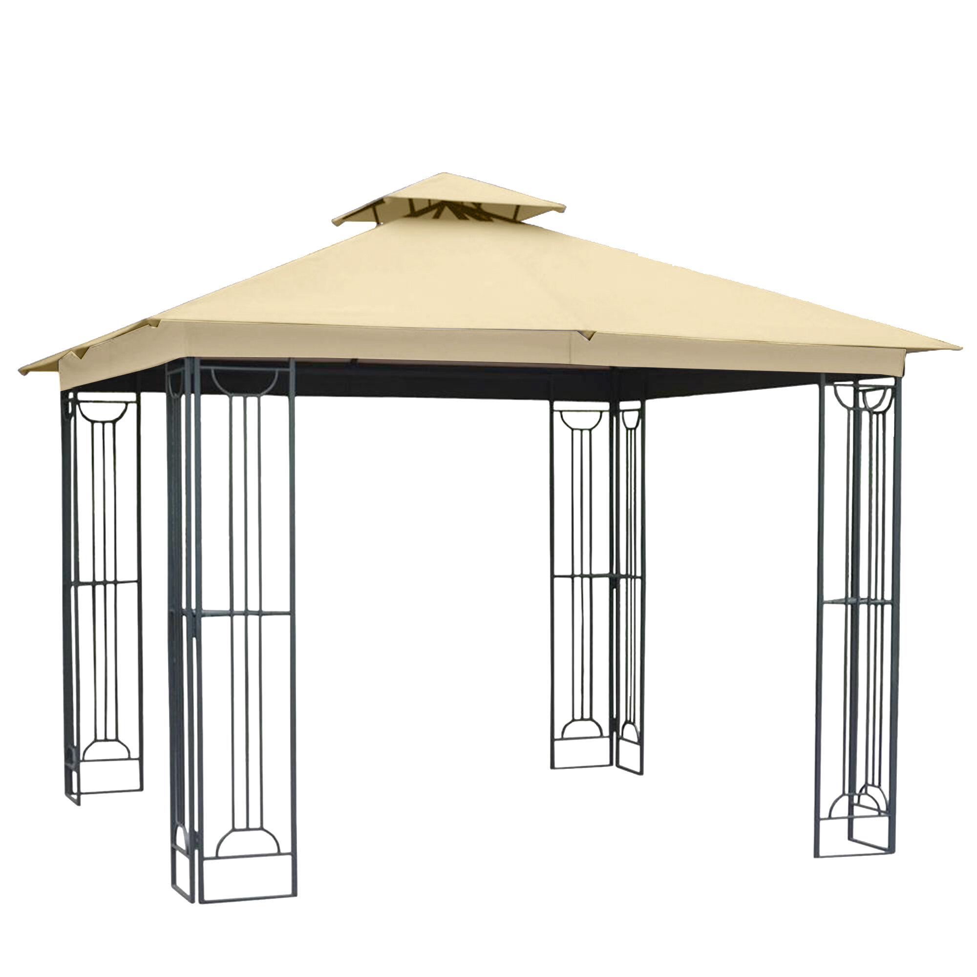 Garden Winds Laurel Canyon Gazebo Replacement Canopy | Wayfair