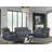 Yepez Grey Power Console Reclining Loveseat
