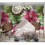 Premium Wallpaper Wall Mural - Tropical Lilies Coconut-1027381018