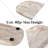 Guein Oval Natural Marble Tray,ROSSO NORVEGIAN
