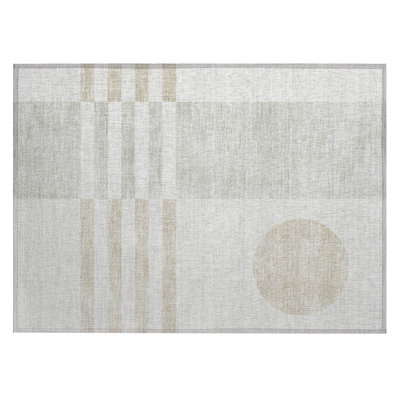 Machine Washable Indoor/Outdoor Amanda ACN2131 Geometric Rug