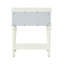 Table de chevet finition ivoire 1 tiroir