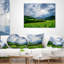 Coussin lombaire imprimé imprimé orage