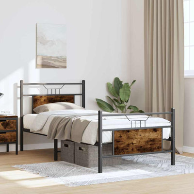 Bed Frame Without Mattress Engineered Wood