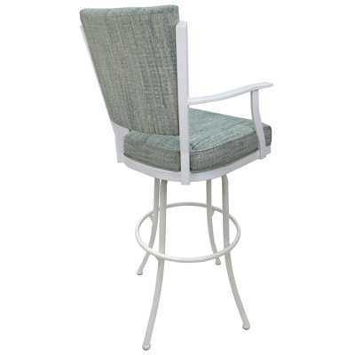  Tabouret pivotant en métal 34 po