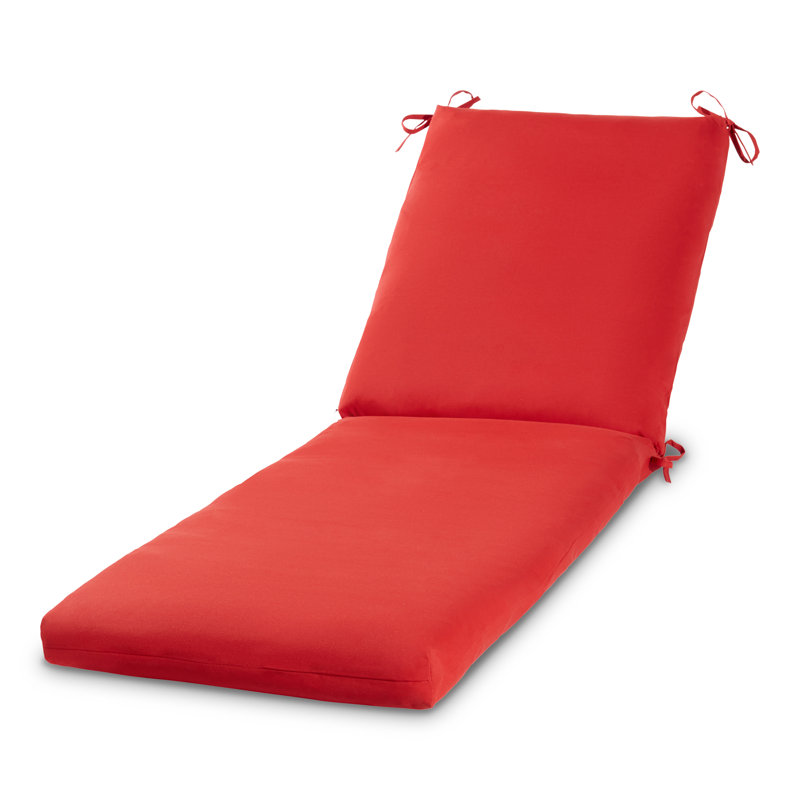 Outdoor Chaise Lounge Chair Cushion, Salsa