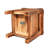 Dorislee Solid Wood Storage Stool with Drawer, Accent Stool, Sitting Stool-875819566