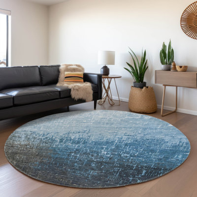 Premium Machine Washable Corum AMF1066 Ombre Rug