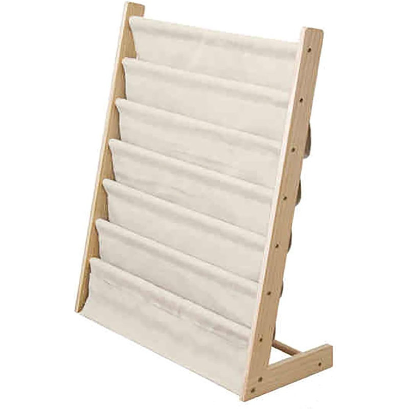 Porte-revues sur pied avec 6 pochettes, organisateur de ...