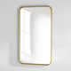Sabine Metal Rounded Rectangle Wall Mirror
