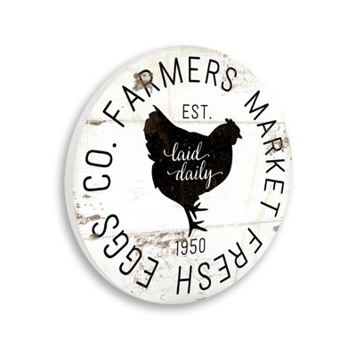 " Fresh Egg Co Vintage Sign Farm Chicken " by Jennifer Pugh
