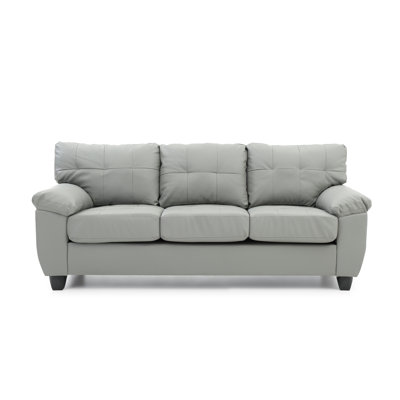 Benton 78'' Faux Leather Sofa
