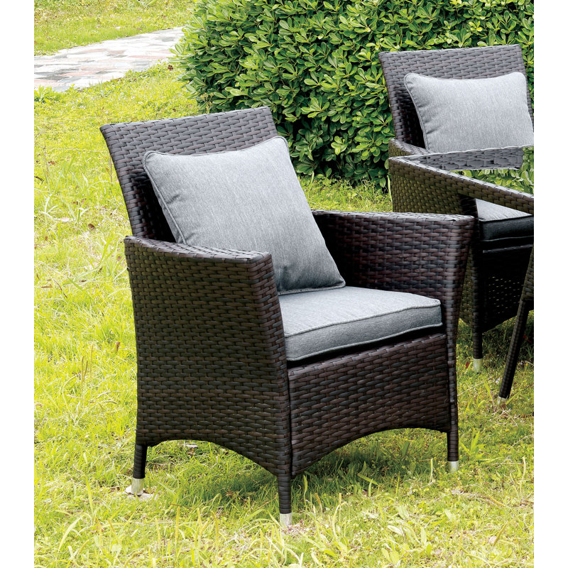 Arrietta Wicker Outdoor Lounge Chair