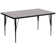 Goddard 24''W x 48''L Rectangular HP Laminate Activity Table - Adjustable Legs