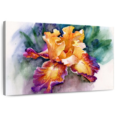 Harnek fleur d'iris jaune
