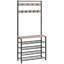 Aarran Freestanding 9 - Hook Coat Rack