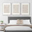 "Design minimaliste, tons neutres, motifs géométriques, art moderne, salon", 3 pièces-100781088-100781085