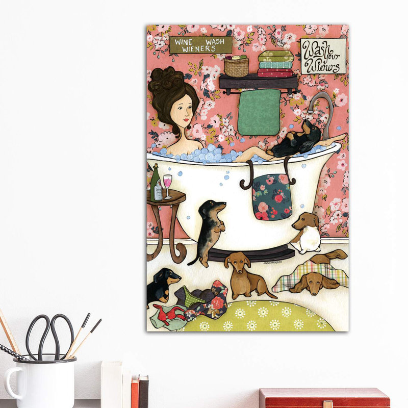 Wiener Wash by Jamie Morath - Wrapped Canvas Print, 30.48 cm H x 45.72 cm W