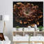 «Brown Fractal Flower», impression-35124945-35124940
