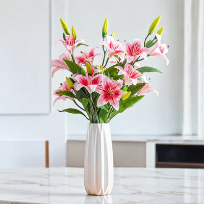 Ornement en forme de bouquet de fleurs simulé