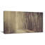 «Path in the Foggy Fall Forest», reproduction de photo sur toile tendue encadrée-26691513