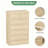 Modern 5/7 Drawer Dresser for Bedroom Antique White/Natural 5 Chest of Drawers 43" Tall with Large Storage Space-1761845387