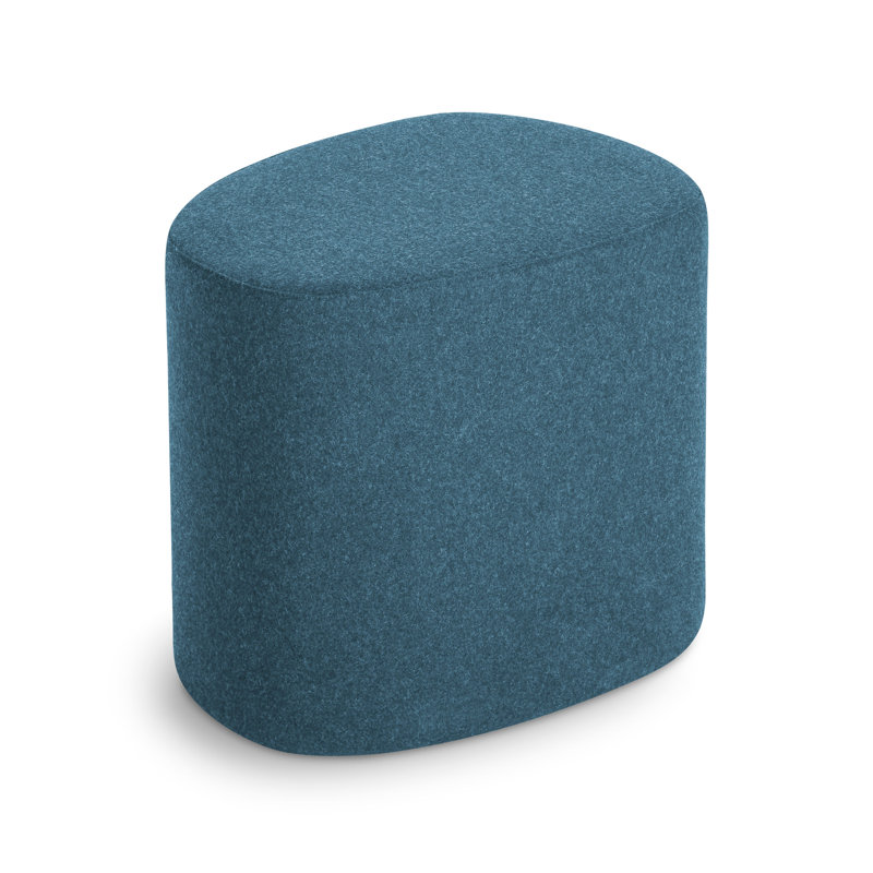 Swole Ottoman, Vesper Marine Blue