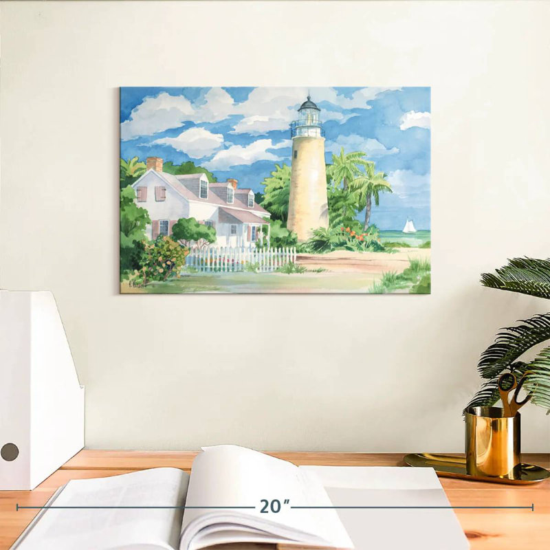 Aletra Historic Key West Lighthouse, 8" H x 12" W