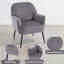 Fauteuil d'appoint en velours-1559810610-1559810601