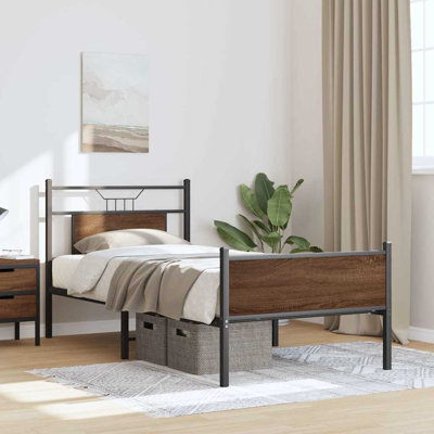 Bed Frame Without Mattress Engineered Wood