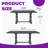 Gray Rustic Extendable Rubberwood Dining Table for Six with X-Frame
