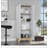 Brinnon Rectangle Kitchen Pantry Light Oak