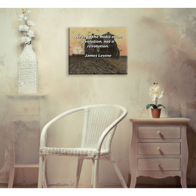 Astoria Grand Gallery Wrapped Canvas By George Washington: "Perseverance and spirit have done wonders