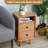 Solid Wood Bedside Table