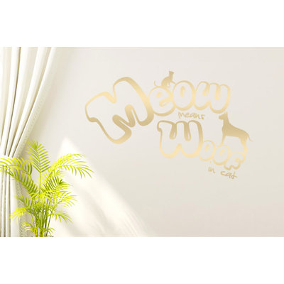Non-Wall Damaging Wall Decal