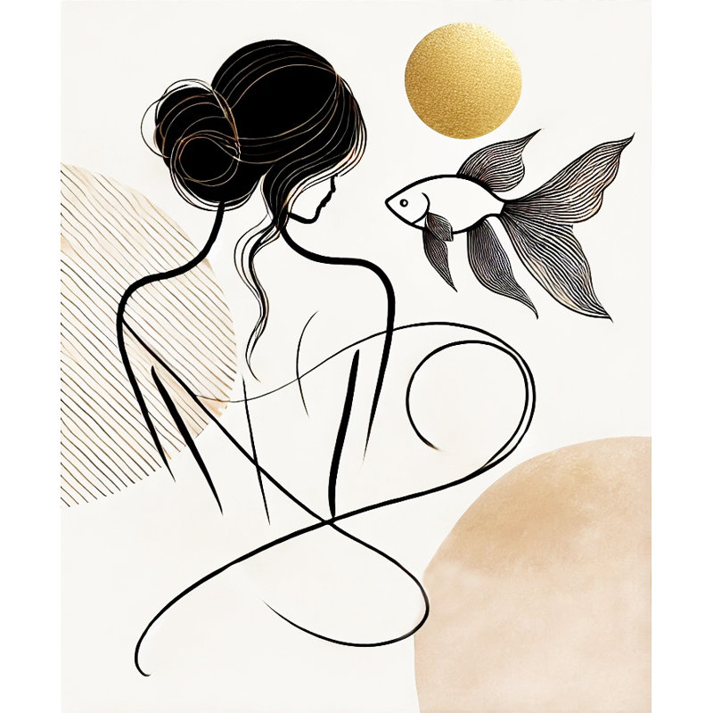«Ethereal Grace», art moderne sur toile tendue