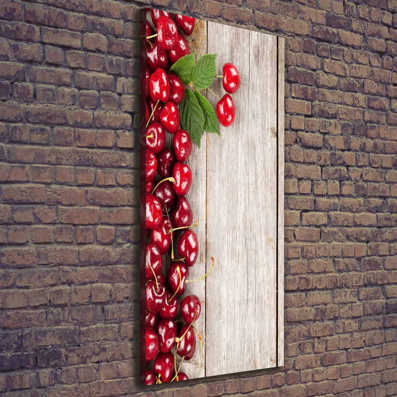 Cherries - Wrapped Canvas Print