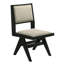 Mobilier de salle à manger avec chaises d'appoint noires et gris