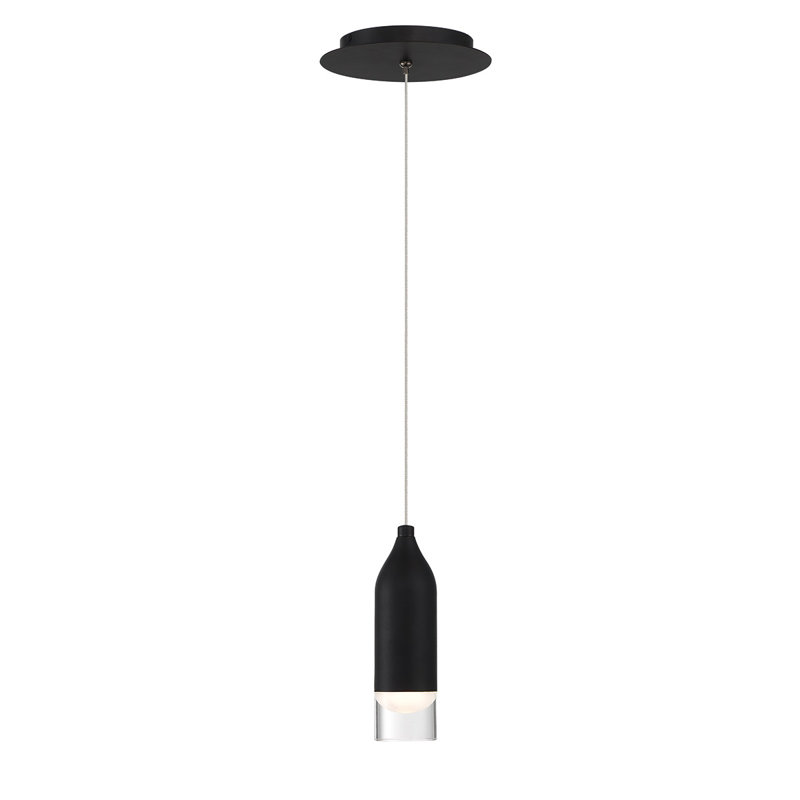 Action 1 - Light LED Pendant, Black