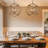 Mazhar 4-Light Globe Wood Chandelier Dimmable